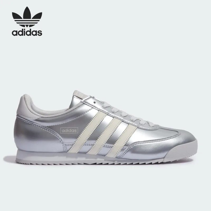 Adidas Clover Men's and Women's Classic Thin-soled Fashion Casual Board Shoes KJ4209