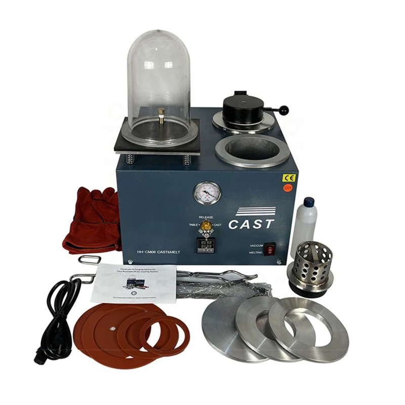Je welry Vacuum Casting Machine Vacuum Investing & Casting Machine, Jew elry Lost Wax Cast Combination