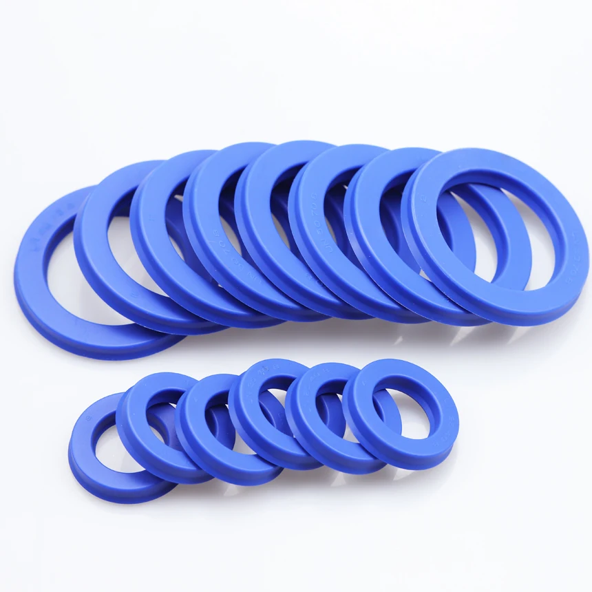 Immagine 5: Guarnizione idraulica a U/Y in poliuretano (PU) per stelo pistone, diametro interno (ID) 28/30/31.5/32/33mm, tipo U-Cup, O-Ring, per cilindri idraulici