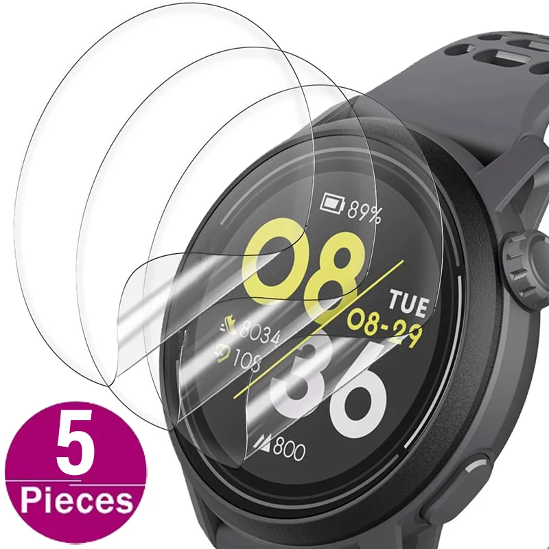 

1-5PCS For COROS PACE 4 Soft TPU Hydrogel Films Full Cover HD Clear Watch Screen Protectors For COROS PACE4 Accessories