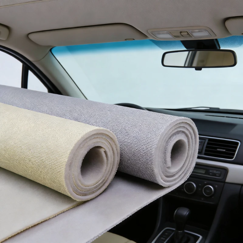100/200/300x150cm Car Roof Liner Headliner Fabric Cloth Foam Backed for Car Trim Upholstery Interior Modification Repair Fabrics