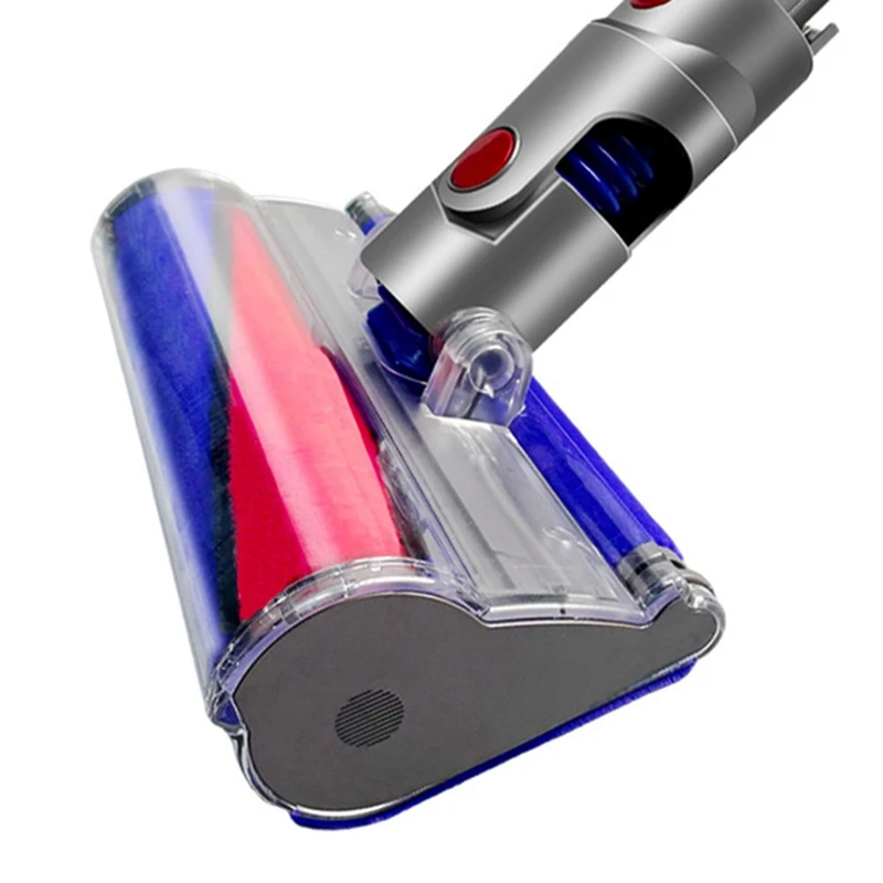 Adatto per accessori per aspirapolvere Dyson V7/V8/V10/V11/V15 testa di aspirazione a rullo con spazzola a rullo in velluto morbido
