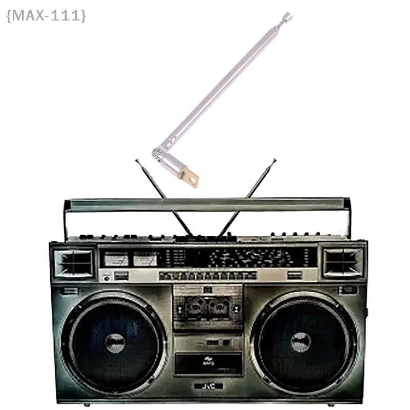 

【Не】Универсальная телескопическая радиоантенна | 4-секционный тяга из нержавеющей стали для акустических систем AM/FM