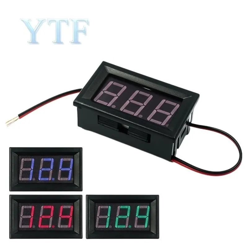 

LED Digital Display Two-wire AC Voltmeter AC220V Mains 380V Industrial 70V~500V Household Voltmeter