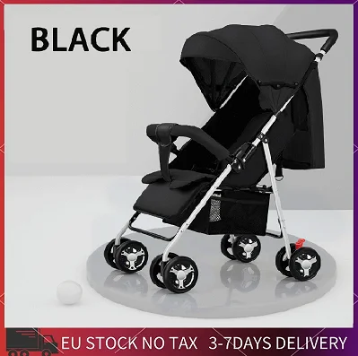 Baby Stroller Lightweight Jogging Stroller For Baby carriage Baby cars Foldable High Landscape baby strollers large wheeled pram