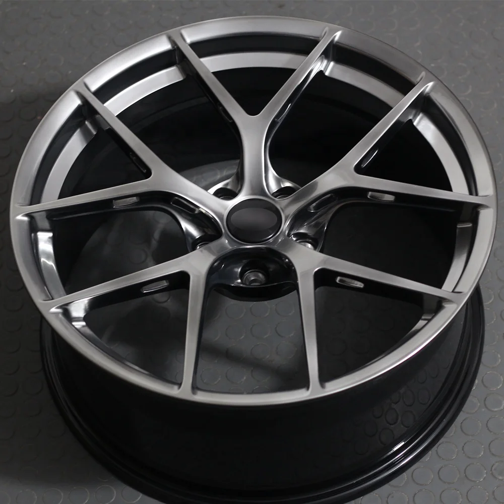 for DEAN-C004 High gloss Black Hollow spoke hot design Lightweight Custom forged  5x112 5x120  aluminum alloy wheel 16 to 22 inc