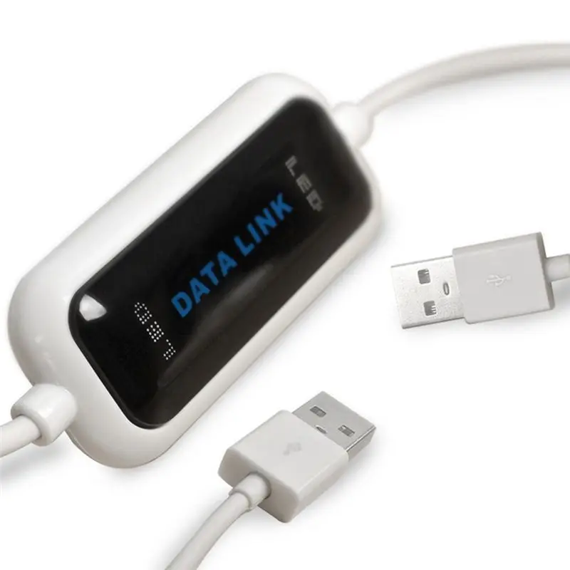 A53M-Easy Copy File Transfer Bridge USB 2.0 PC To PC Files Share Sync Data Mouse Keyboard Smart KM Link Net Direct Cable