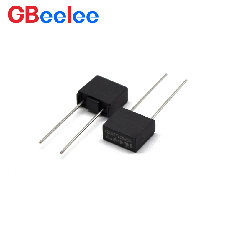 500PCS 250V 300V 350V 400V Square Micro Fuse MTS NTS TMS Miniature Fuse 100mA-20A PCB Mount Thermoplastic