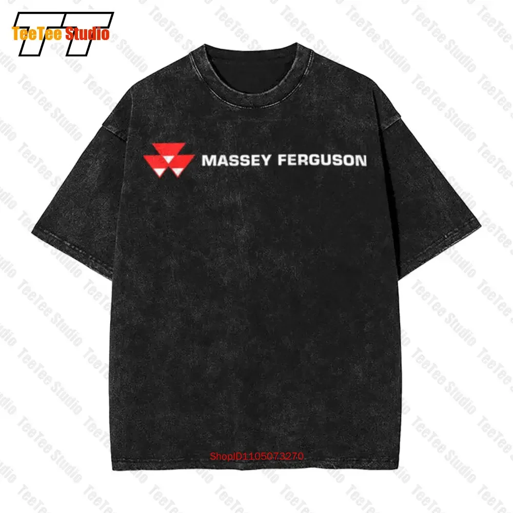 Massey Ferguson Tractor Enthusiast Farming Vintage Oversized T-Shirt CYHM