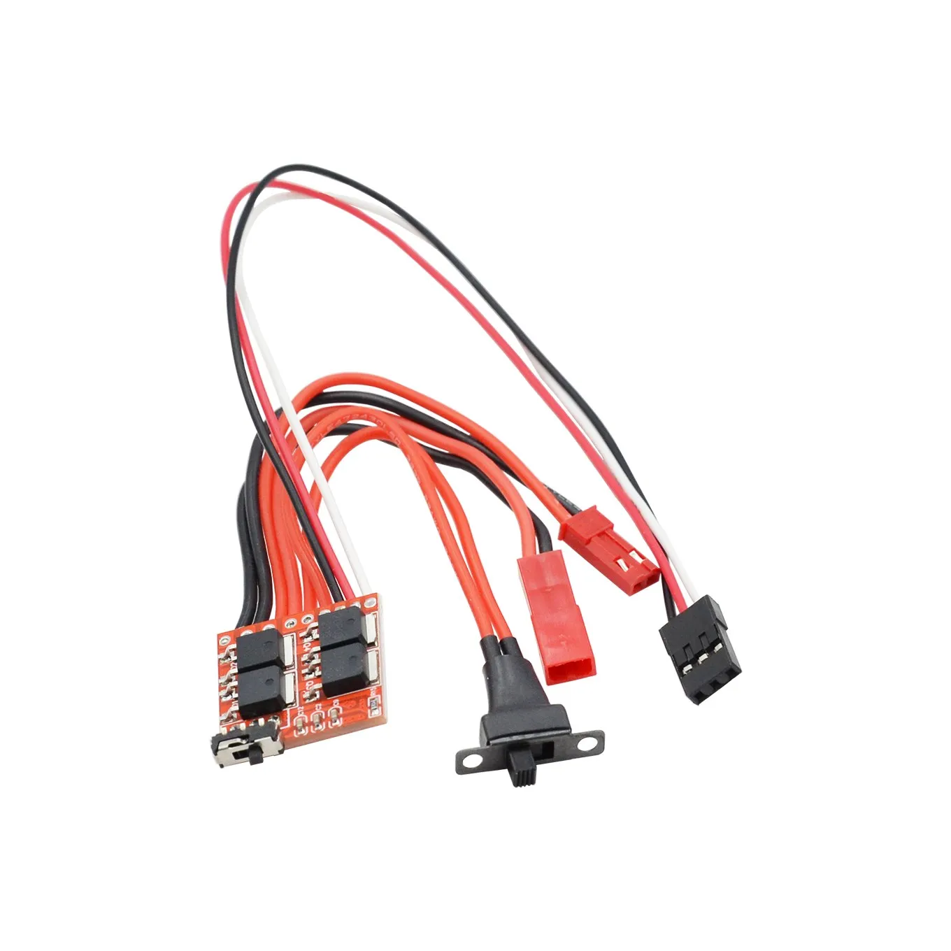 Bidirectional brush ESC with brake 10A 20A 30A Non-brake switchable RC RC model car boat