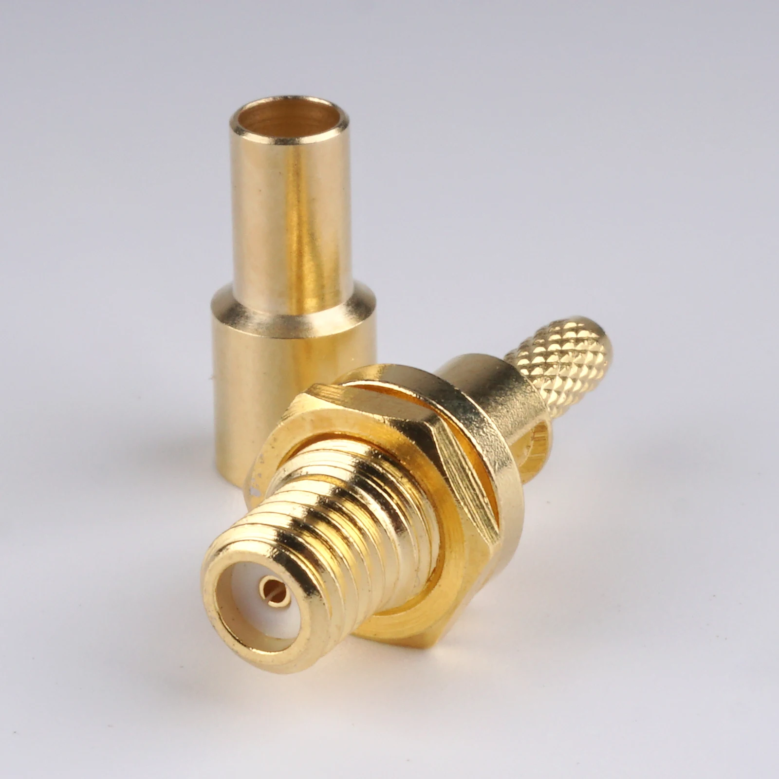 M5 L5 Microdot male female Connector nut bulkhead 10-32UNF RG174 RG316/188 Ultrasonic Flaw