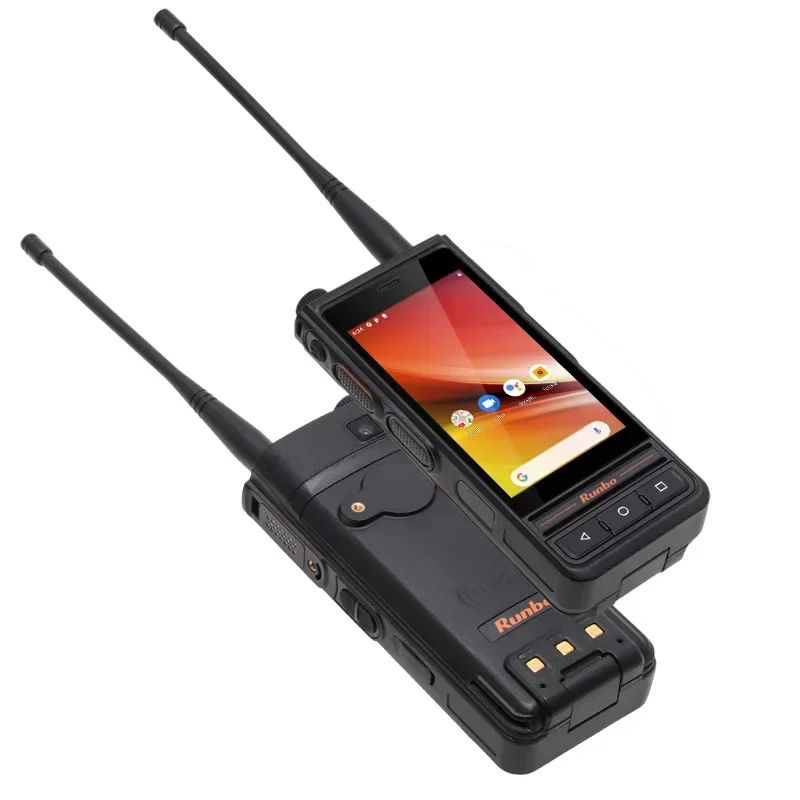 UNIWA UHF VHF Walkie Talkie Rugged Runbo E81 4G Smartphone Android 8.1 Waterproof Digital Radio 13MP 2500mAh 4.0