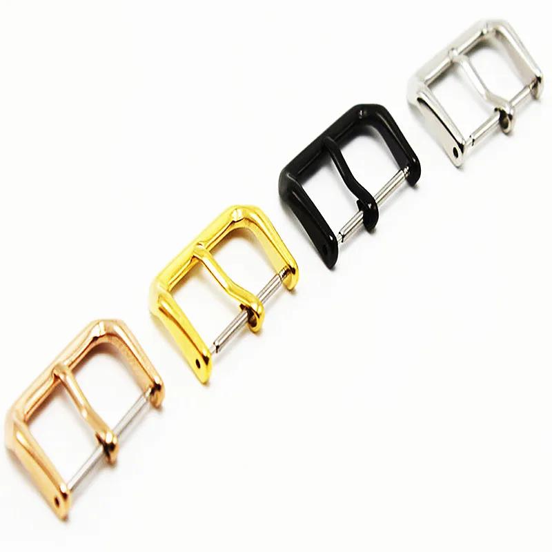 

Wholesale 50PCS/Lot Stainless Steel Watch Buckle Watch Clasp 10mm 12mm 14mm 16mm 18mm 20mm 22mm