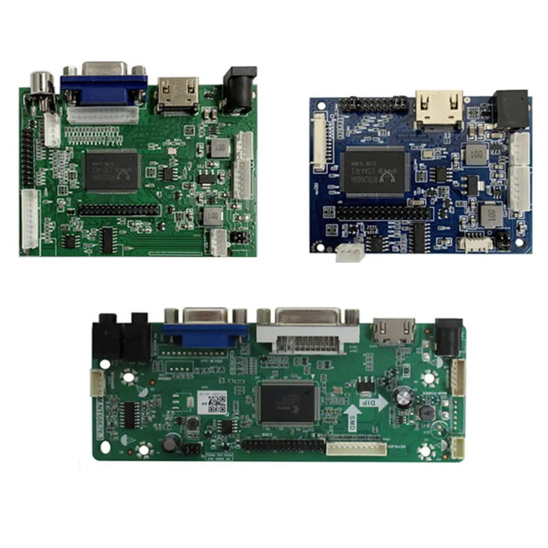 LCD Screen Display Driver Control Board For 10.1 Inch BP101WX1-206/100/205/200/203/204/201 BP101WX4-206 LVDS VGA DVI HDMI