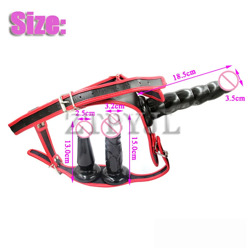 Realistic Double Big Dildo Vibrator For Women Big Panties Strap On Dildo Anal Plug Panty For Woman Couple Lesbian Sex Toys 18+