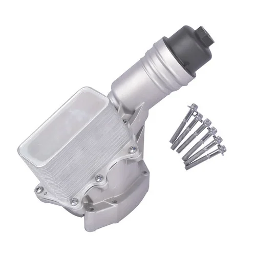 ZOOMKEY Aluminium Engine Oil Cooler Housing Assembly Fit For BMW 340i 440i 540i 11428583895