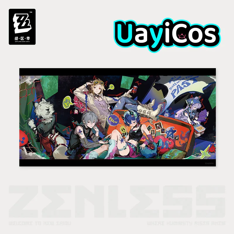 

Оригинальный значок Zenless Zone Zero Hugo Vlad Vivian Banshee, лазерный билет, постер, коврик для мыши, орнамент, аксессуары для кукол, аниме-игрушка для детей