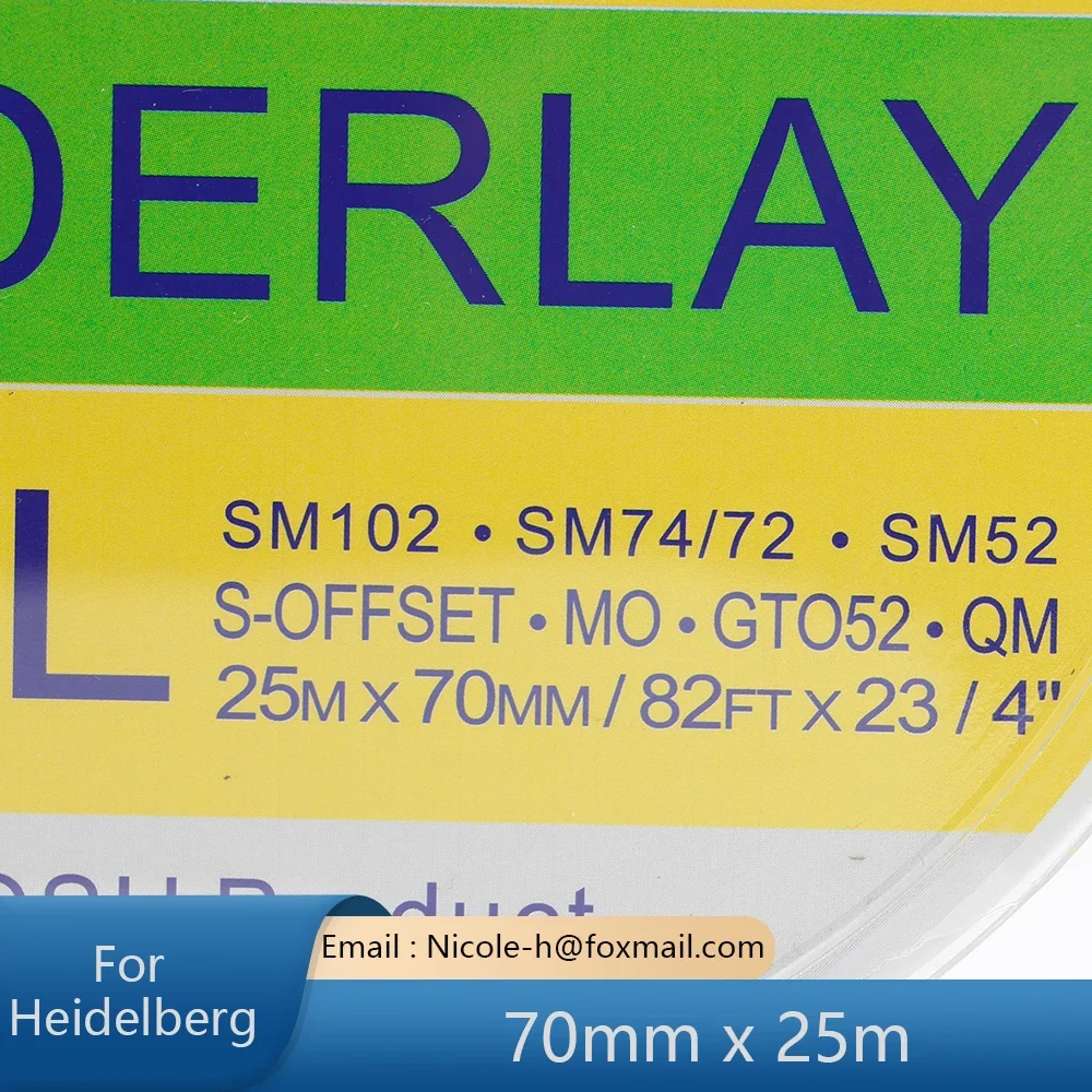 00.472.006 70MM X 25M Protection Underlay Foil On A Roll.