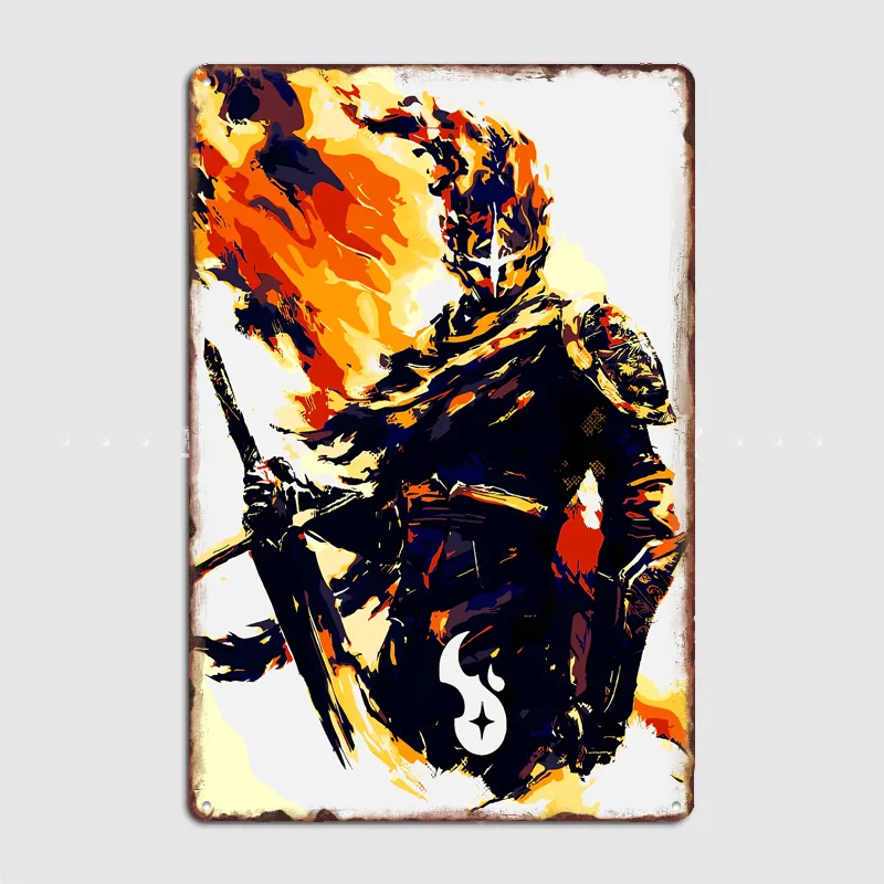 

Dead Cells Character Art Poster Metal Sign Pub Vintage Custom Bedroom Indoor Home Wall Decor Posters Room Decoration