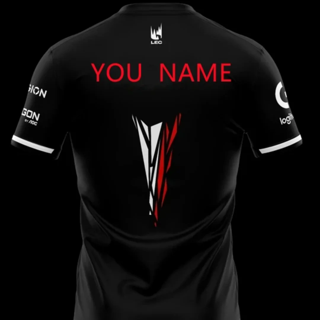 2024 G2 Free Customized LOL Name BrokenBlade Yike Caps HansSama Mikyx CSGO 6XL Sleeve Shirt, Party, New,