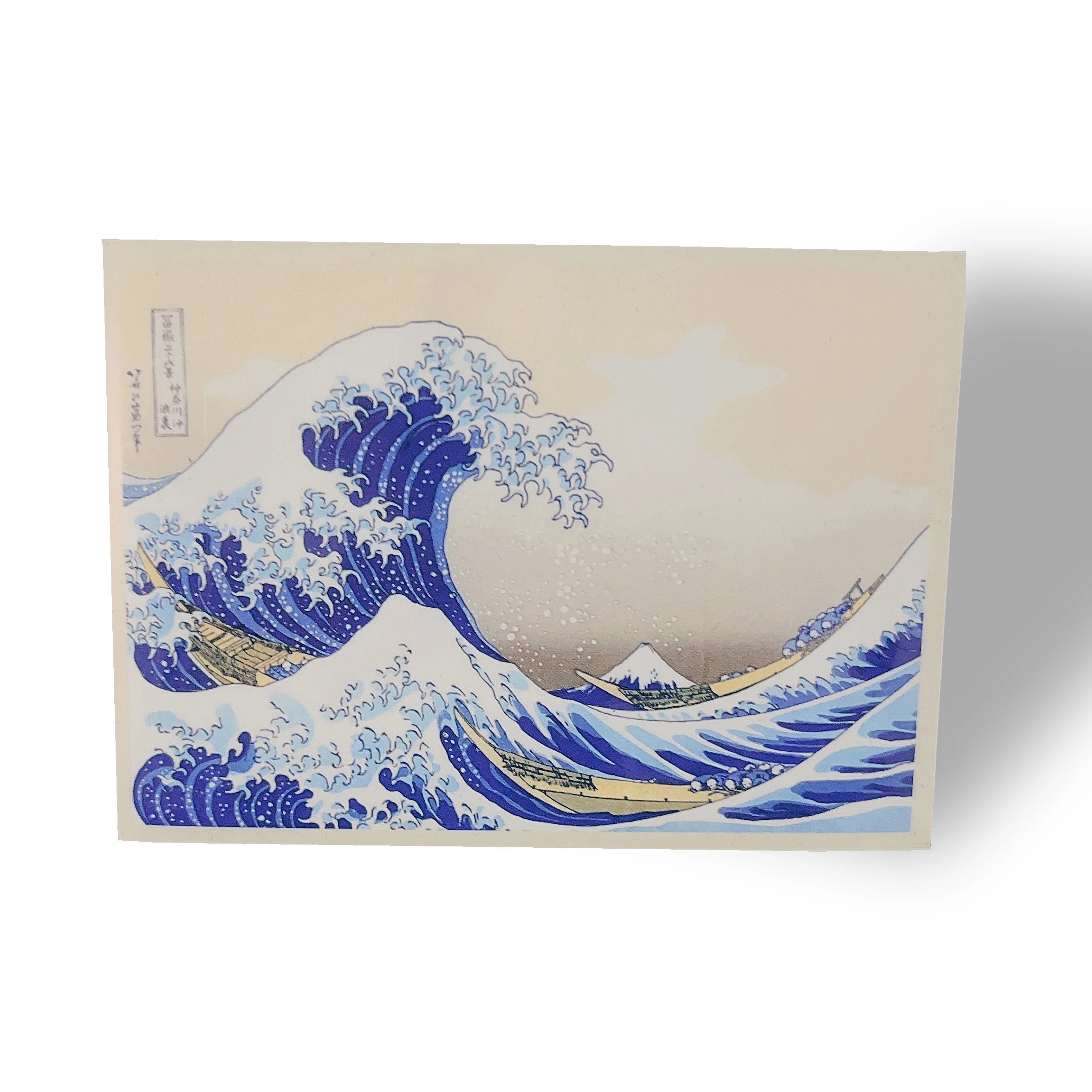 60PCSTCG The Great Wave Card Sleeves Japanese Famous Painting Card Protector Shield Graphics Top Loader MTG/YGO Limited Sleeves