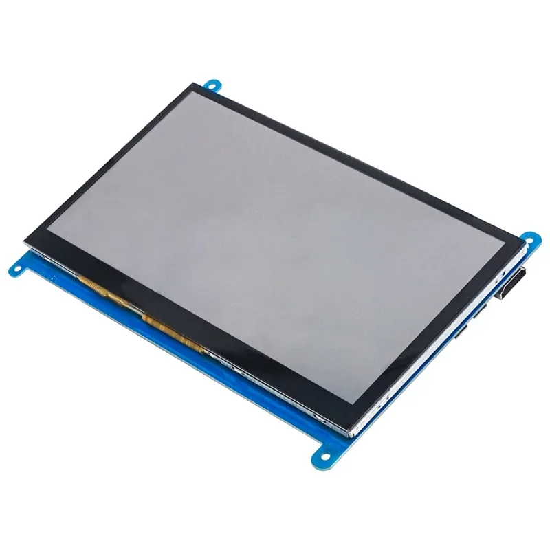 Imagem -03 - Ecrã Lcd Compatível com Hdmi Ecrã Tátil Resolução 1024x600 Capacitivo Sistemas de Suporte para Raspberry pi tn tn