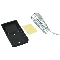 Electric Soldering Iron Stand Holder With Welding Cleaning Sponge Pad Resistance Stable And Strong, With Ultra-long Life