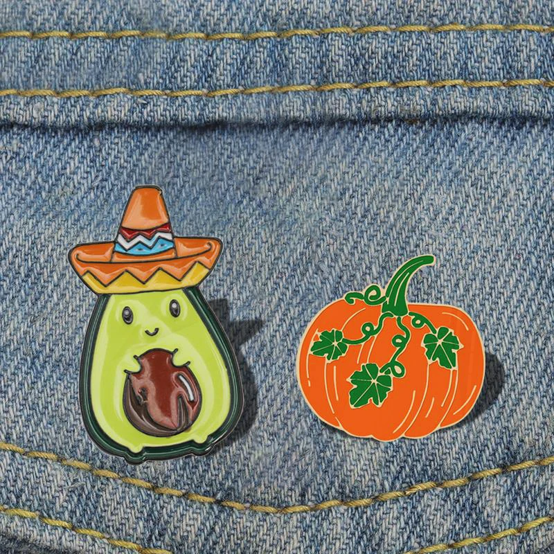 Happy Halloween Pines Backpack Shirt Denim Lapel Brooch Cartoon Badges Jewelry for Women Men Fashion Pumpkin Enamel Pins Custom