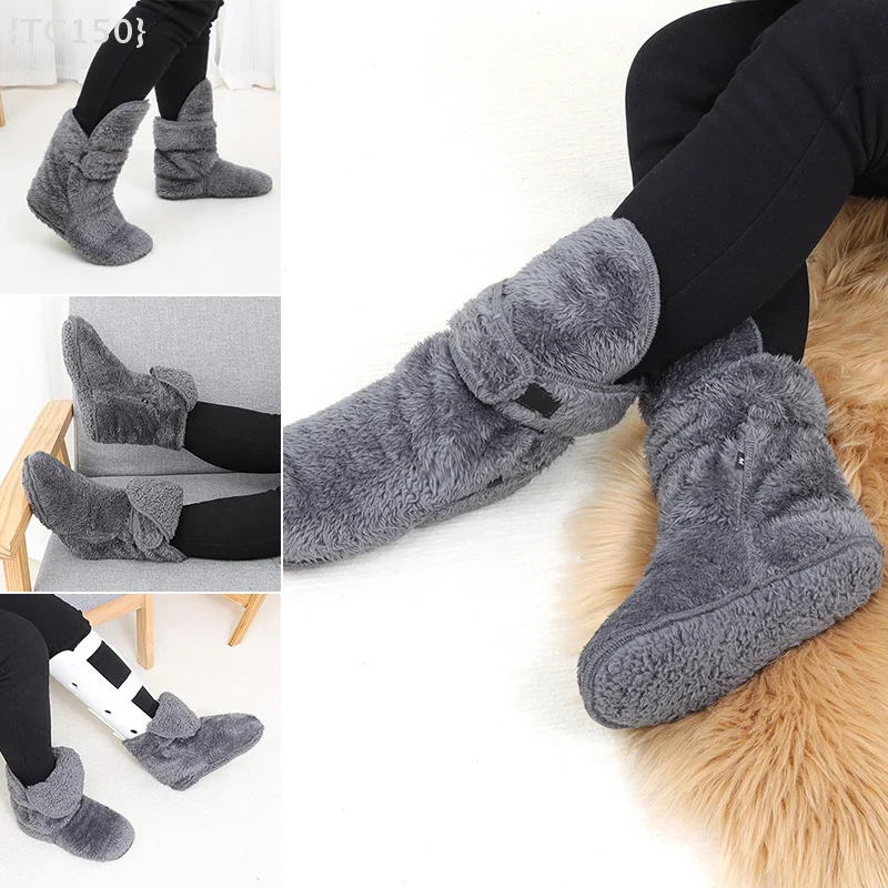 

【Ja】Winter Foot & Wrist Protective Socks for Fracture Care - Warm Indoor Gypsum Socks for Home Use, Men and Women