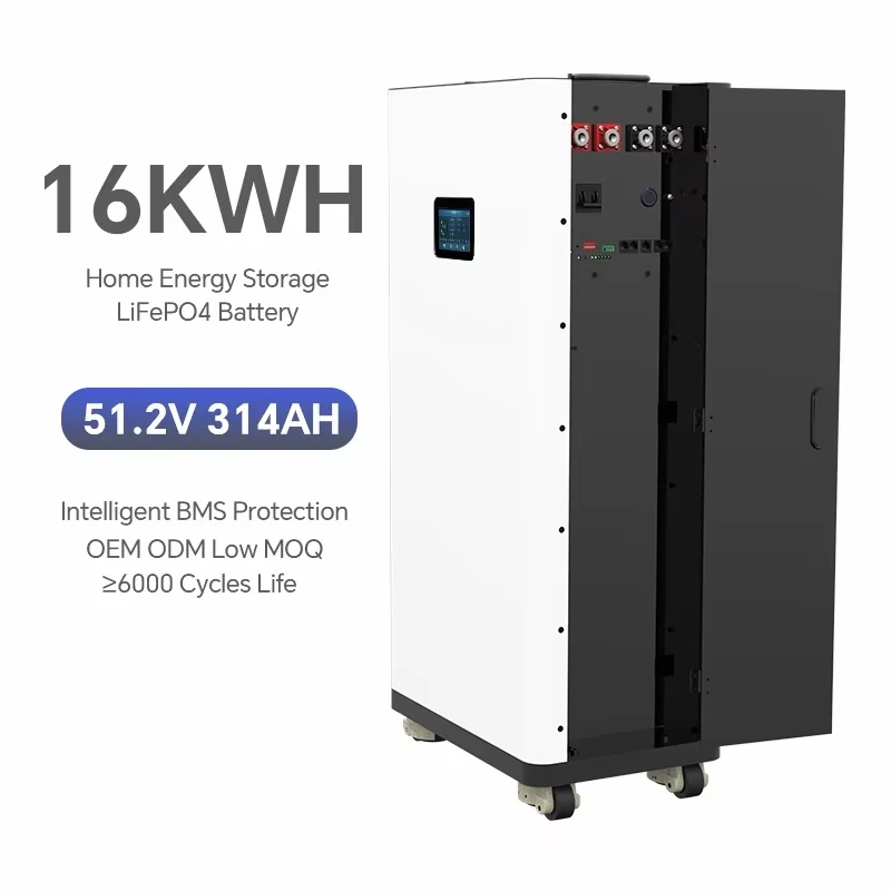 51.2V Home Commercial Energy Storage System Portable Power Station Bulk LifePo4 Battery Pack 15KWH 314AH