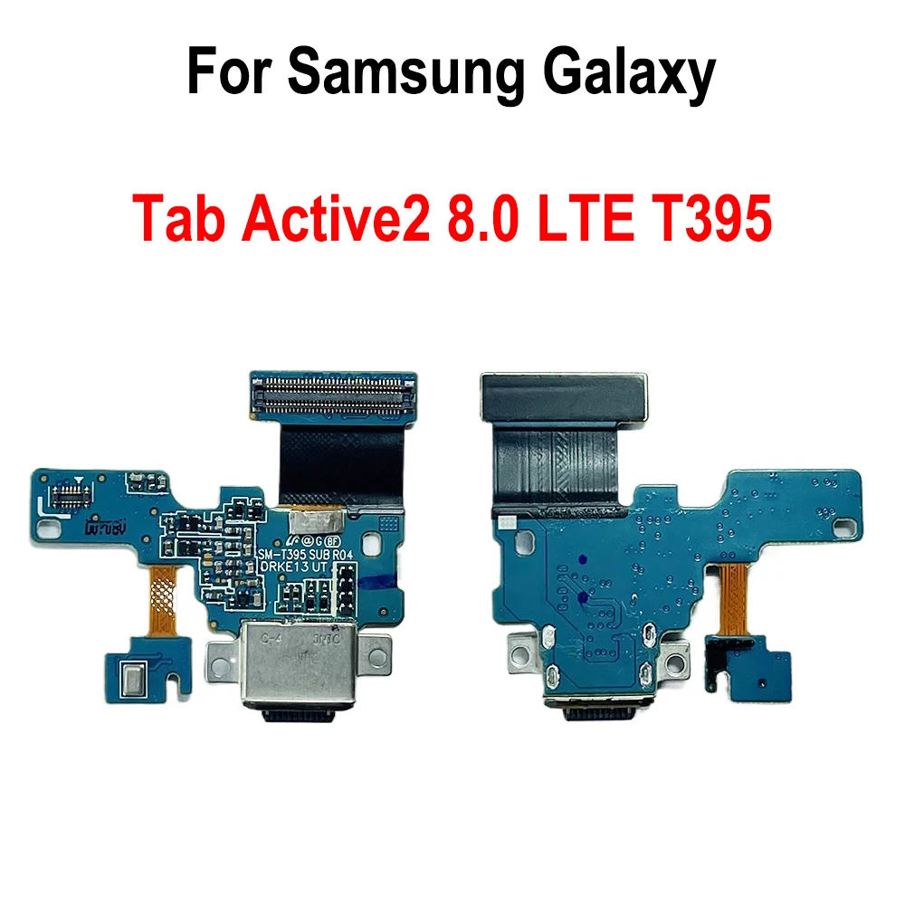 

GEFENSI зарядный гибкий разъем для Galaxy Tab Active2 8.0 LTE/SM-T395 USB-порт для зарядки, разъем для док-станции, плата зарядки, гибкий кабель