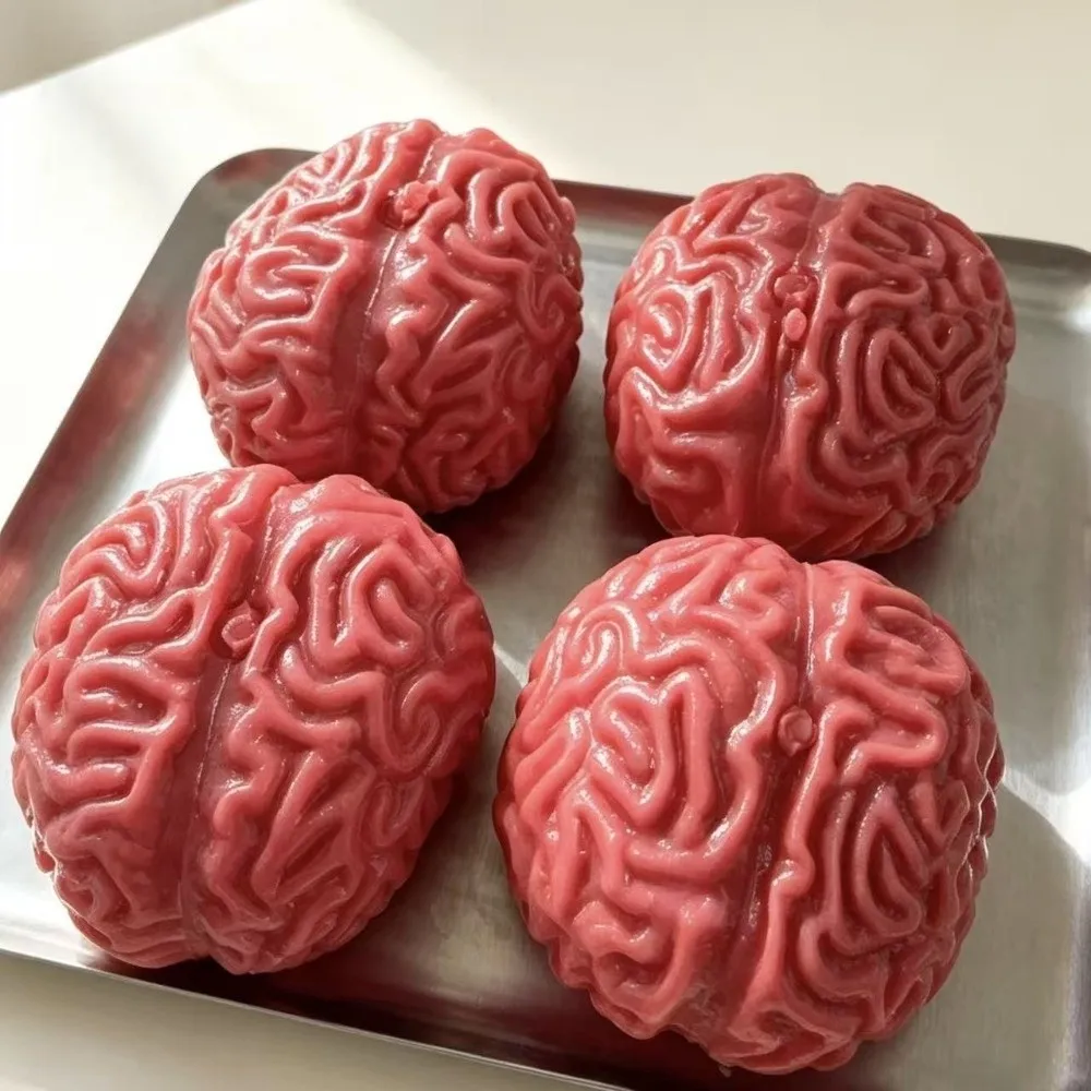 Plasticity Fake Poop Squeeze Super Soft Anxiety Relief Brain Squishy Comfortable Funny Prank Home Decoration