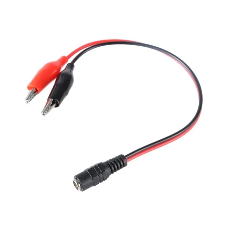 83ce DC5.5x2,1 мм разъемы к 2 аллигаторам.