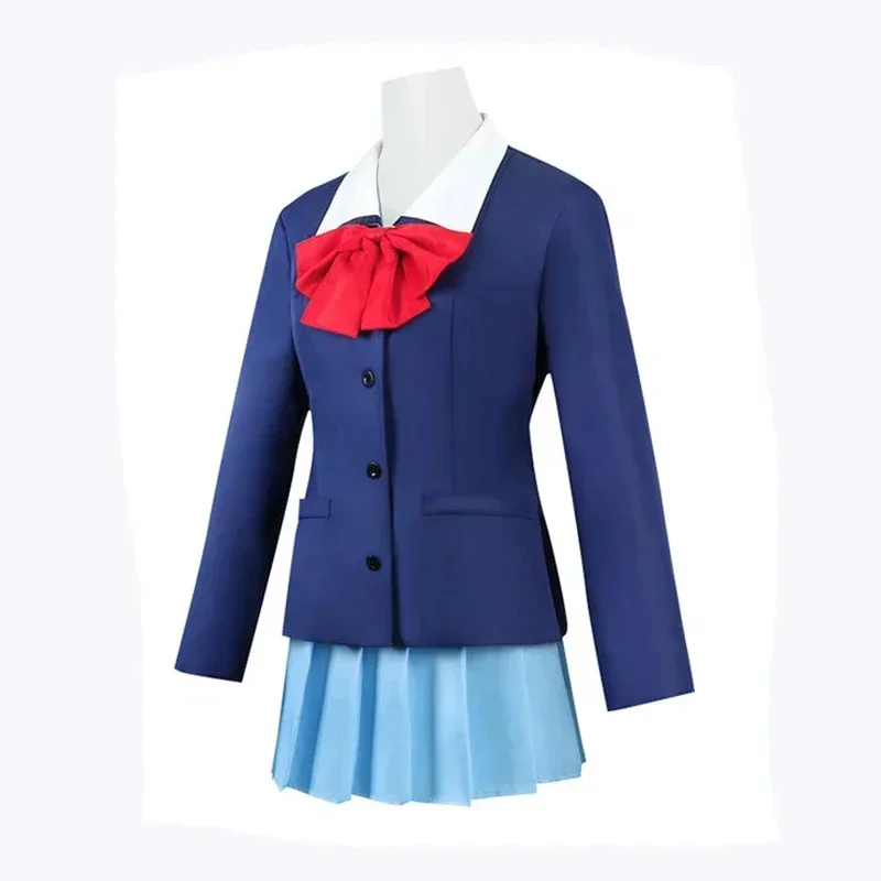 Anime slam dunk haruko akagi cosplay traje peruca kawaii escola jk uniforme perucas saia plissada trajes de halloween para meninas