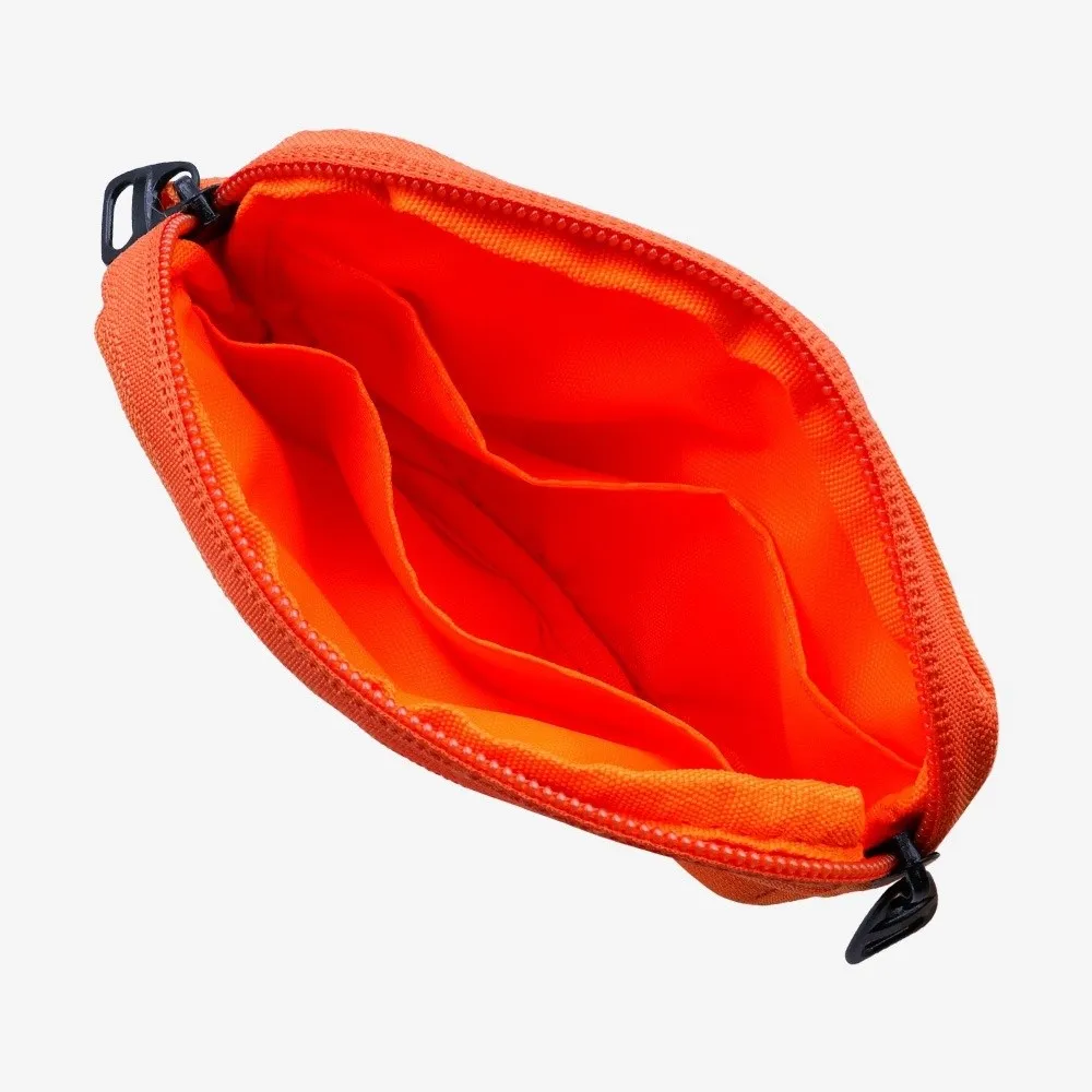 حقيبة محمولة من القماش لسماعات الأذن مربعة الشكل بلون سادة حقيبة تخزين صغيرة خفيفة الوزن مع خطاف تعليق ومحفظة عملات معدنية للسفر #5