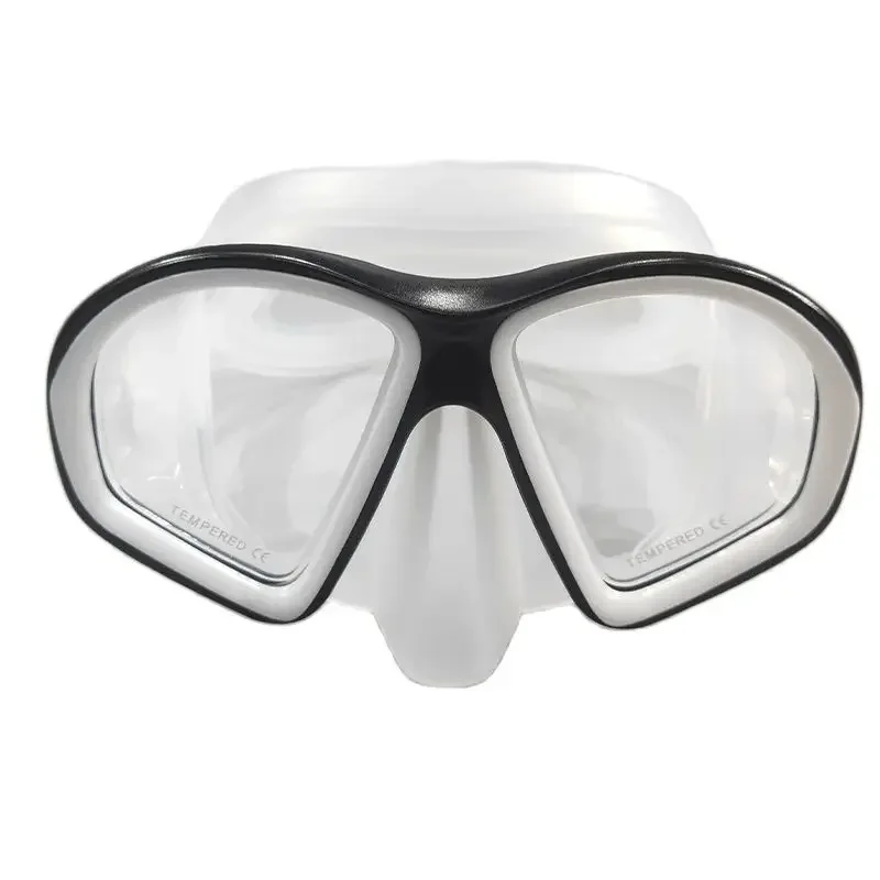 

Детская маска для дайвинга QYQ, плавательные очки, закаленное стекло, герметичная