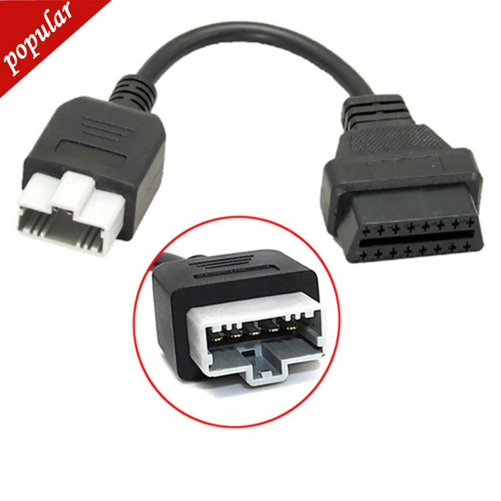 For Honda 5pin Adapter To 16pin Obd2/obdii For Honda 5 Pin To 16 Pin Female Connector Diagnostic Tool Extension Cable