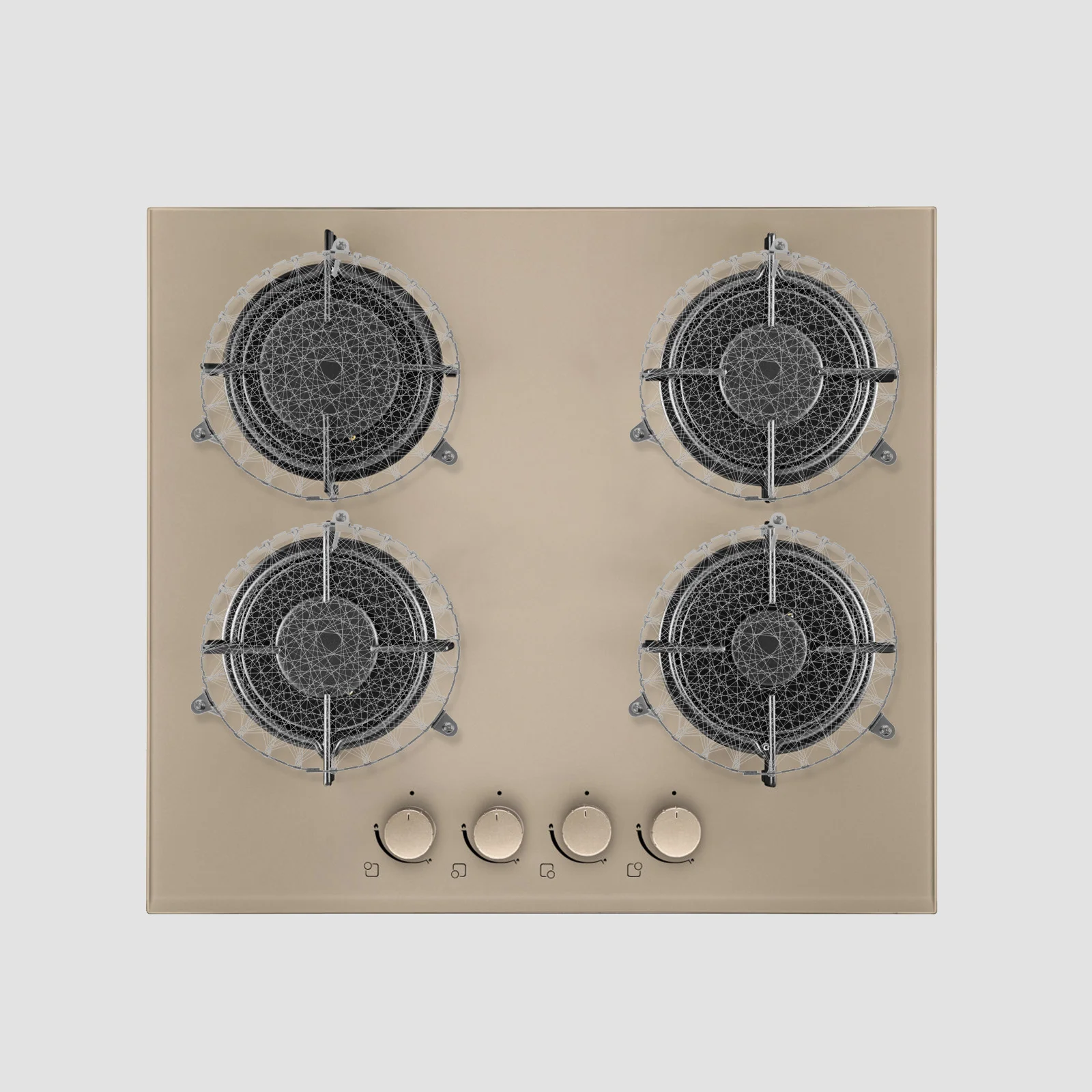 

Stainless Steel Gas Stove Nickel Wire Mesh Fire Concentrated Circle Safe Long Time Use Gas Stove Nickel Wire Mesh