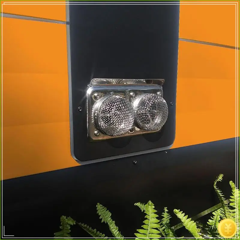 2 Pack Flying Insect Screen RV Heater Vent Cover With Installation Tool RV Insect Screen