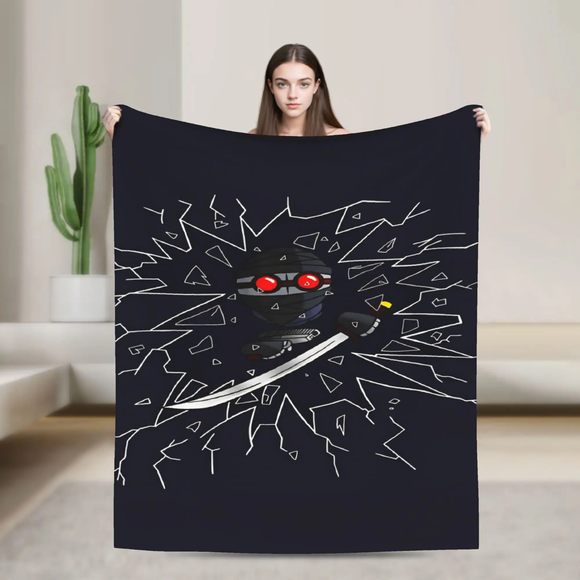 MADNESS COMBAT Anime Super Soft Blanket  Children Plush Throw Blanket Aesthetic Couch Bed Flannel Bedspread Sofa Bed Cover