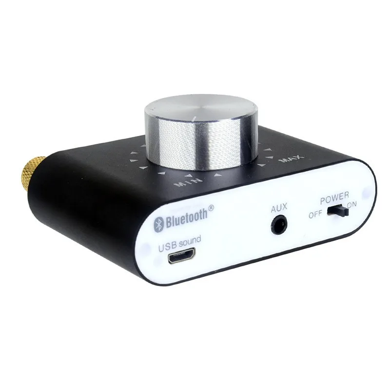 For X25 Bluetooth Small Power Amplifier 12V-24V Digital  100W Headphone Amplifier