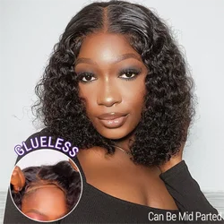 Wear and Go Glueless Bob Wig Human Hair for Beginners Glueless Bob Wigs Human Hair Pre Plucked Pre Cut Ready to Wear Bob Wig