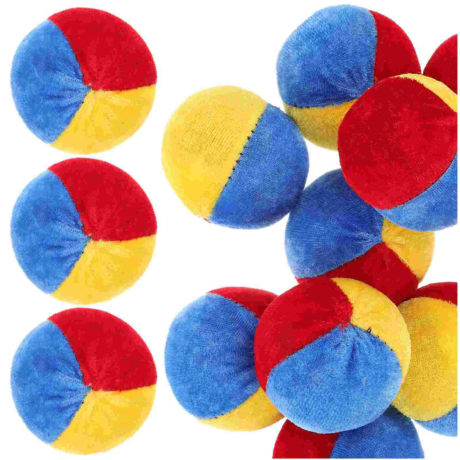 20 Pcs Bean Bag Throwing Toy Bags Pet Kid Interactive Party Game Cloth Student Use Practical Toss