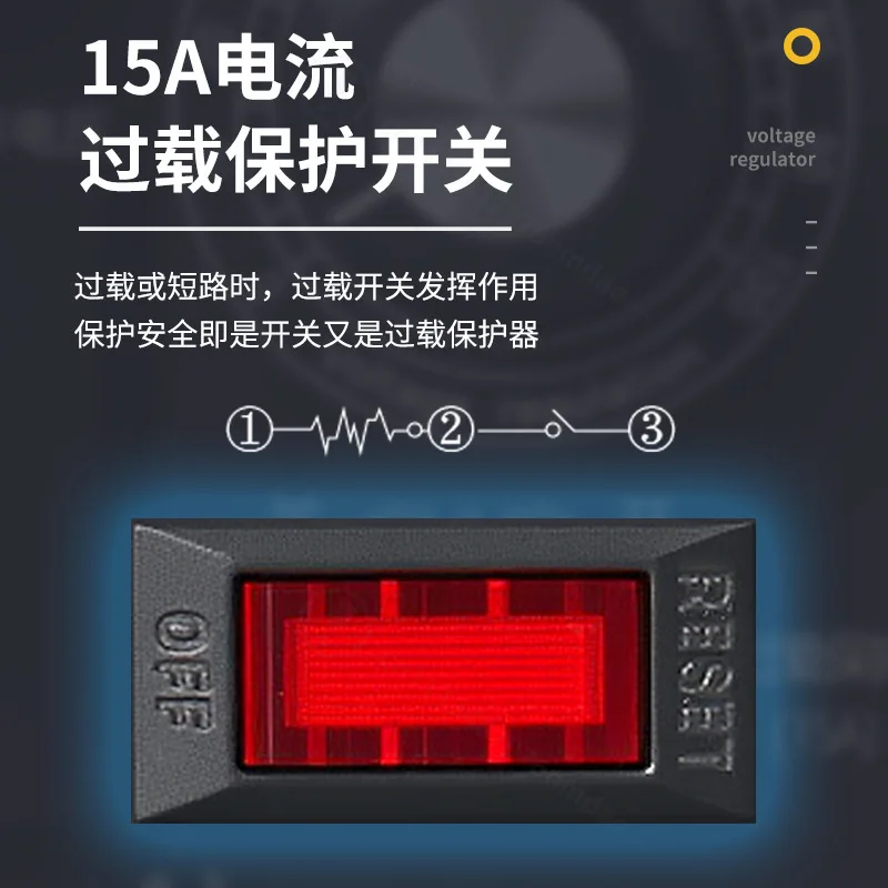 AC 220V 4000W SCR Electronic Voltage Regulator, Motor Fan Electric Drill Speed Governor Temperature Adjust Controller Module