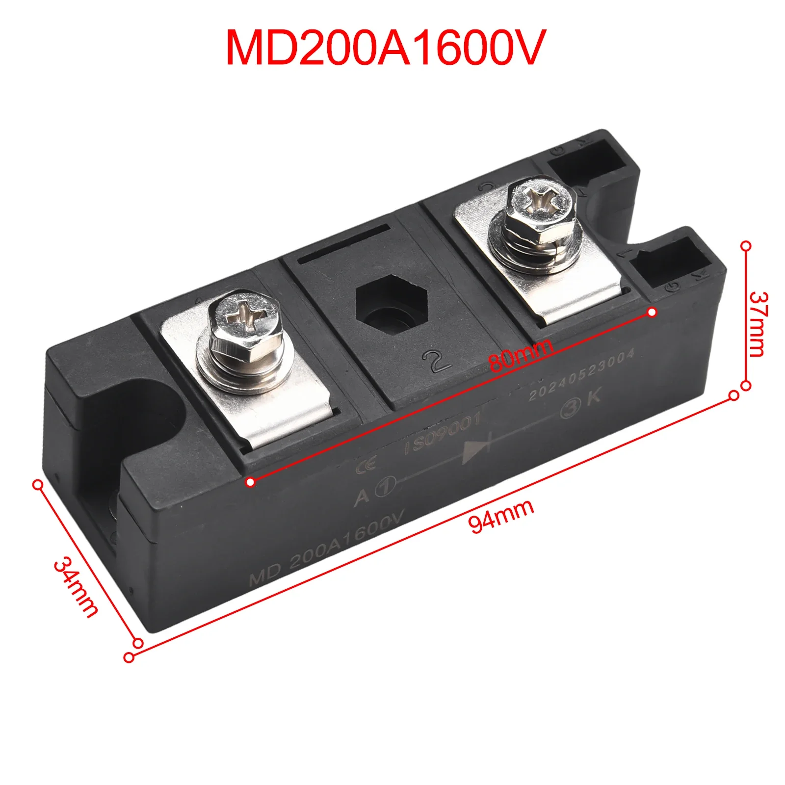 صمام ثنائي للشحن المضاد للعكس MD50A/MD100A/MD200A1600V وحدة صمام ثنائي مضاد للعكس 5555555555555555555555555555555555555555555555555