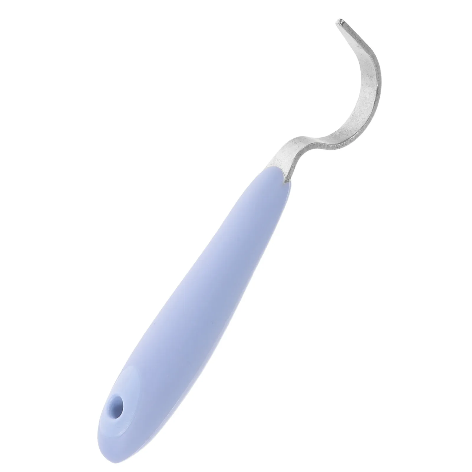Metal Horse Hoof Pick Ergonomic Design Comfort Grip Weatherproof Strength Horse Hoof Cleaning Tool for Equestrian Stable