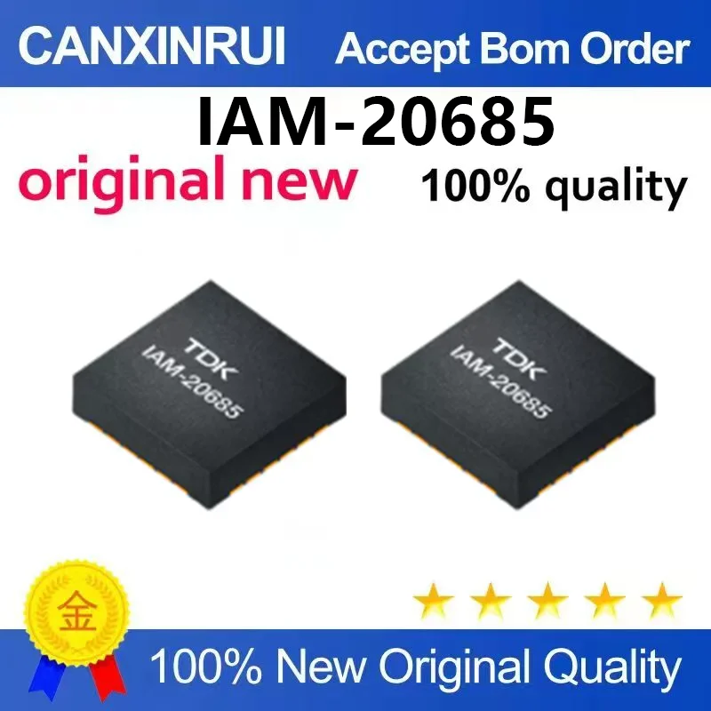 （5pcs-100pcs）Brand new original IAM-20685 patch 24-DQFN IAM20685 silk screen IAM685 gyroscope