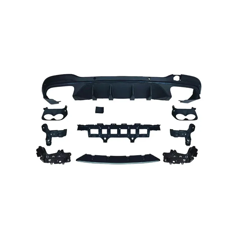 

Car parts X253 body kits GLC spoiler CAR REAR EXHAUST TAIL LIP for GLC GLS63S style