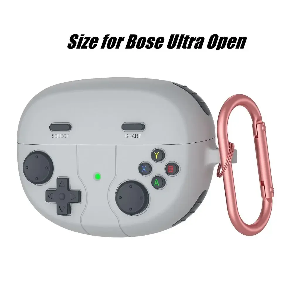 Earphone Case liquid state Silicone Suitable for Bose Ultra Open EarBuds Earphone Case 3D Cartoon Style Game Console Styling