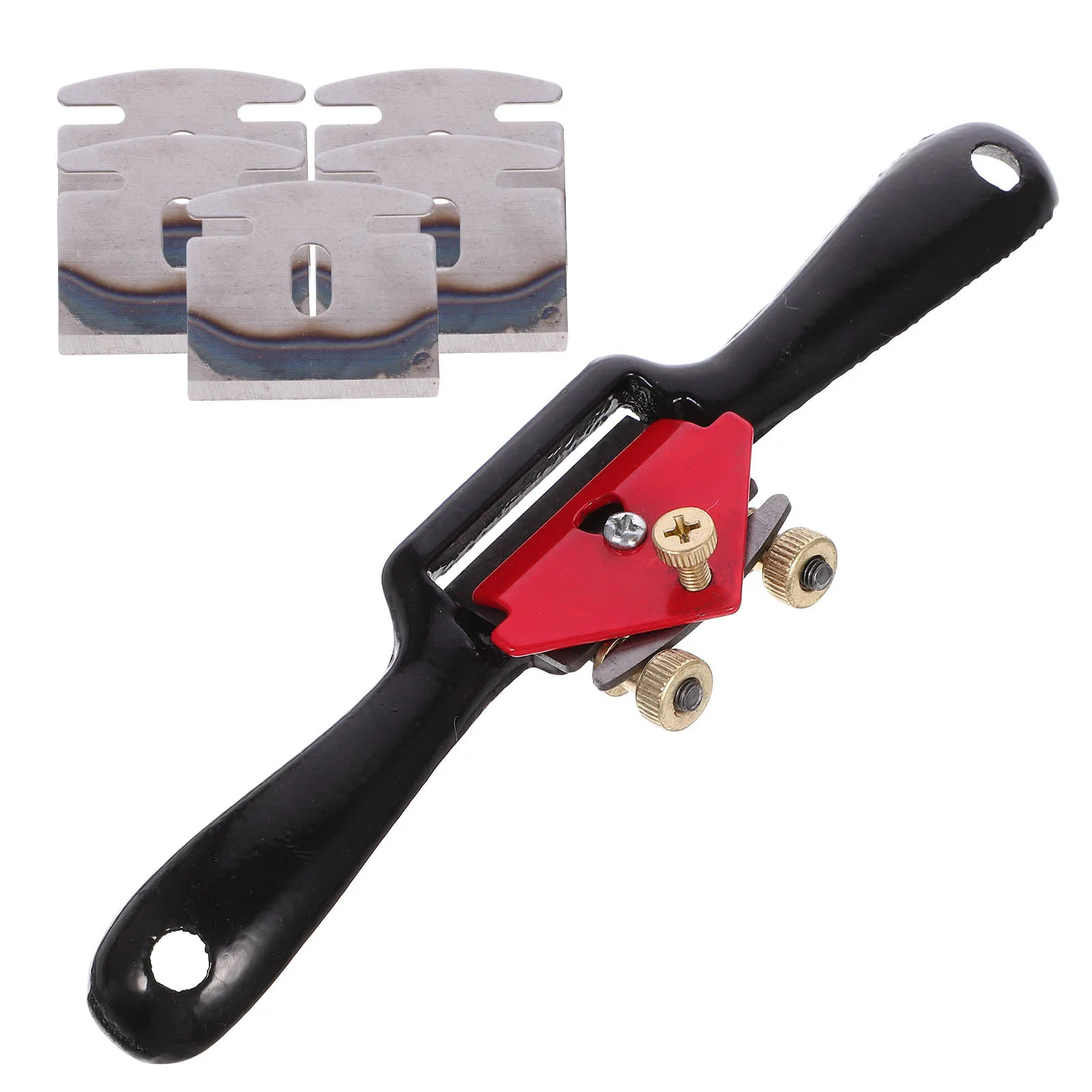 

Adjustable Spokeshave Planer Tool Hardened Steel Alloy Double Screw For Curved Chair Legs Seats Woodworking Carving Hand Planer